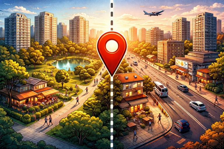 Por que a localização importa tanto? (Macro vs. Micro)